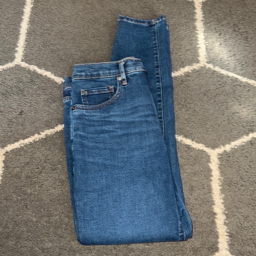 Everlane High Rise Skinny Blue Jeans Size 30 Regular